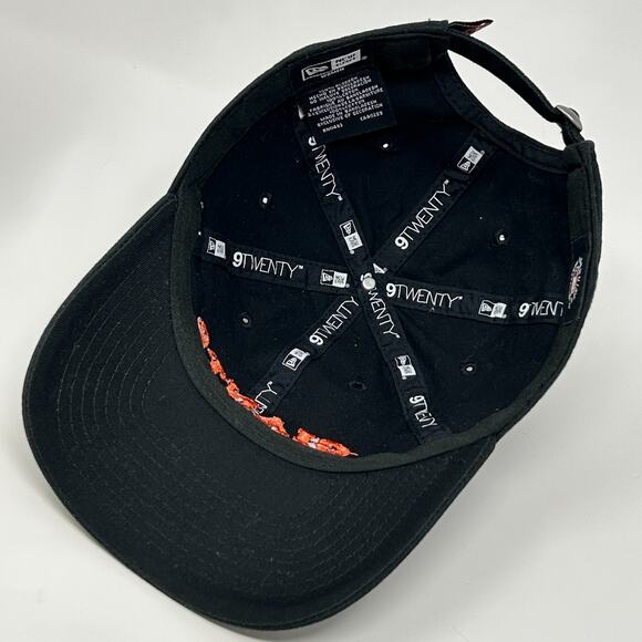 San Francisco Giants Womens Dad Hat Baseball Cap New Era Strapback 6 Panel Black - Picture 4 of 9